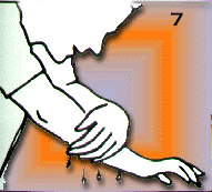 Person Doing Wudu