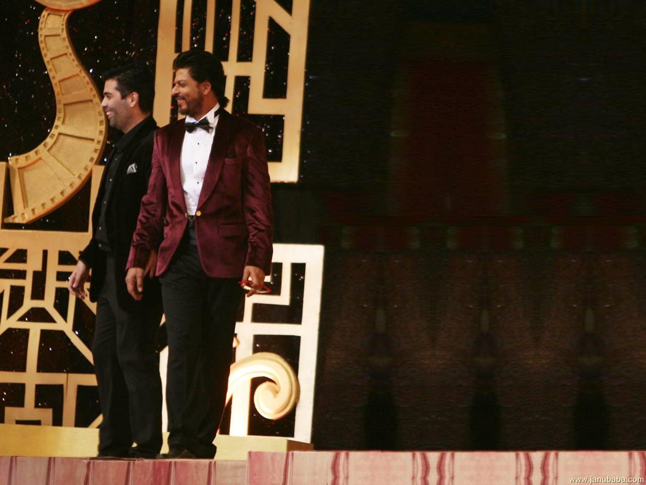 Karan Johar with Shahrukh Khan