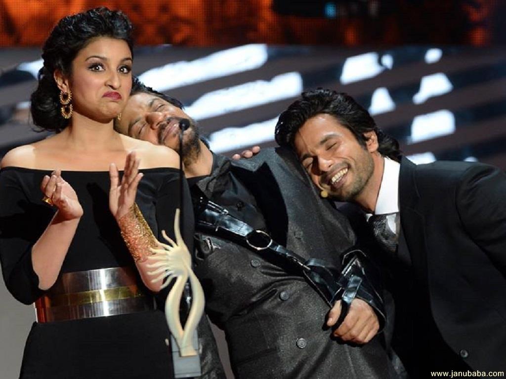 Shahrukh Khan with Shahid Kapoor
