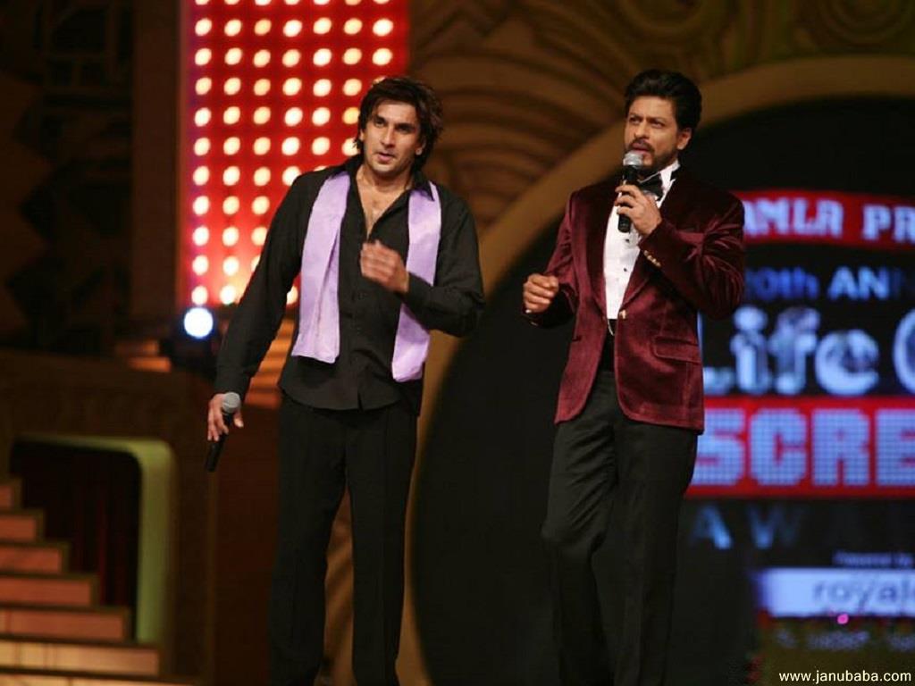 Shahrukh Khan with Ranveer Singh