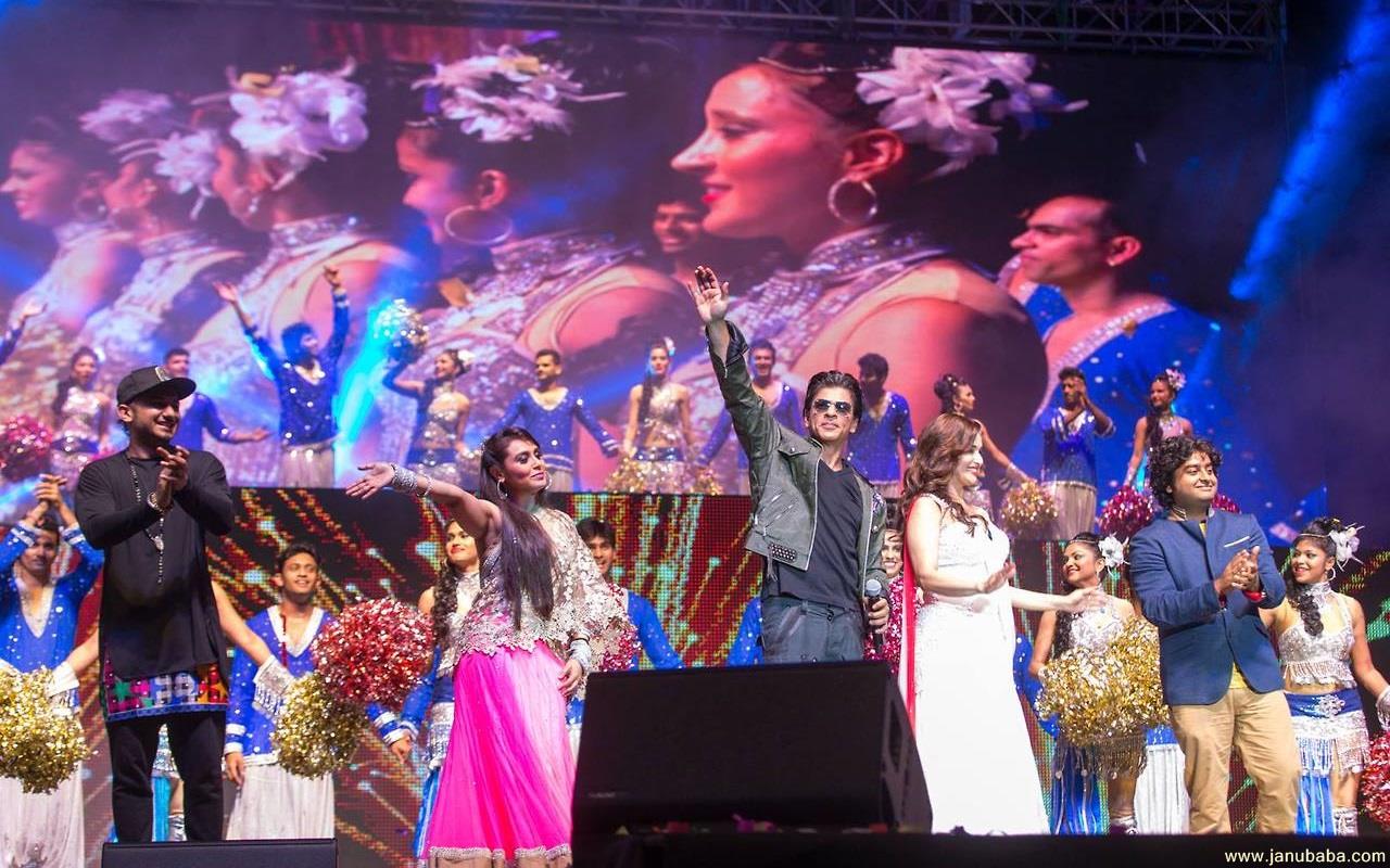 Shahrukh with Rani & Madhuri