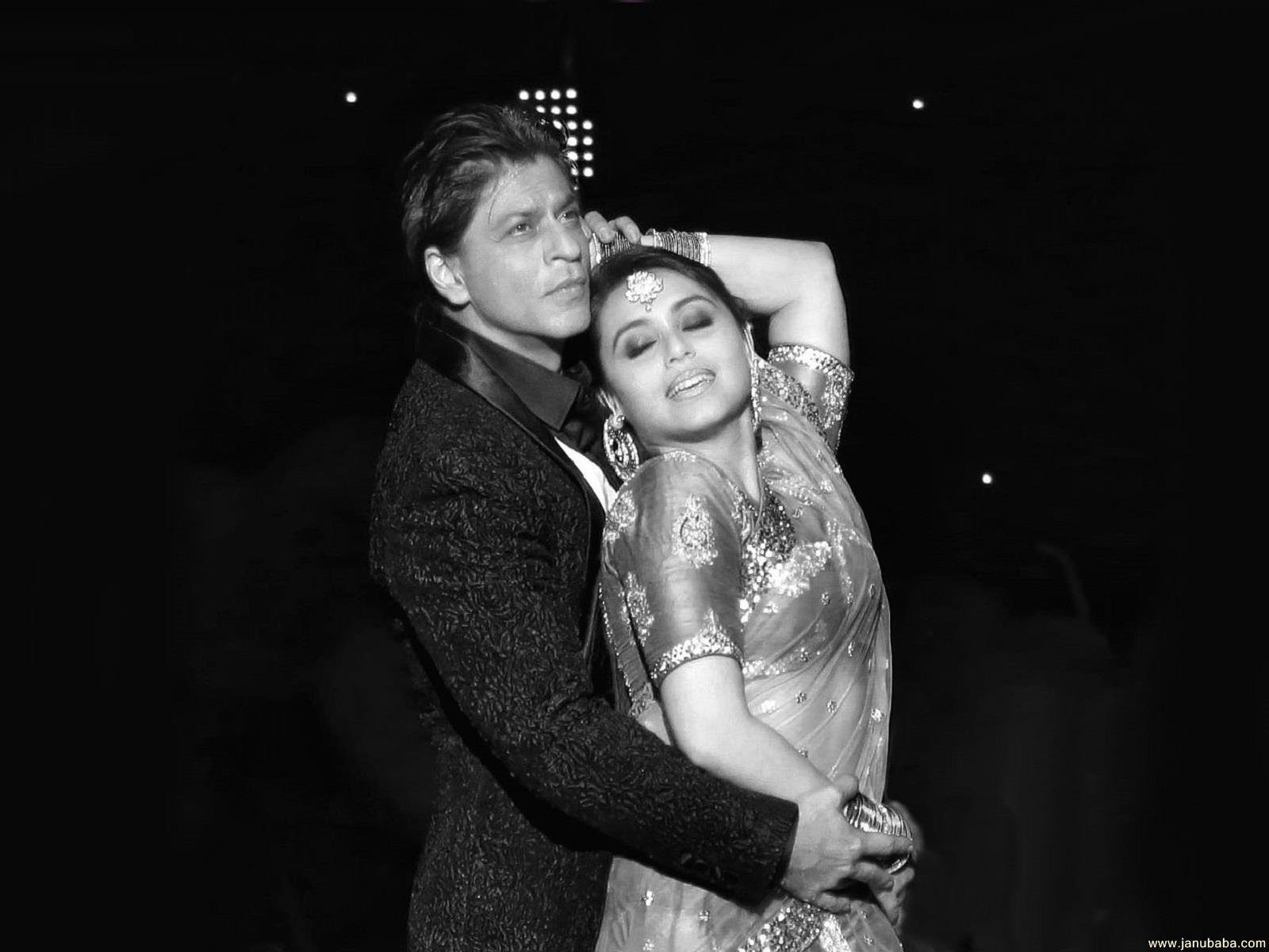 Shah Rukh Khan with Rani Mukherji