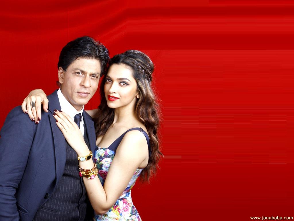 Shahrukh Khan with Deepika Padukone
