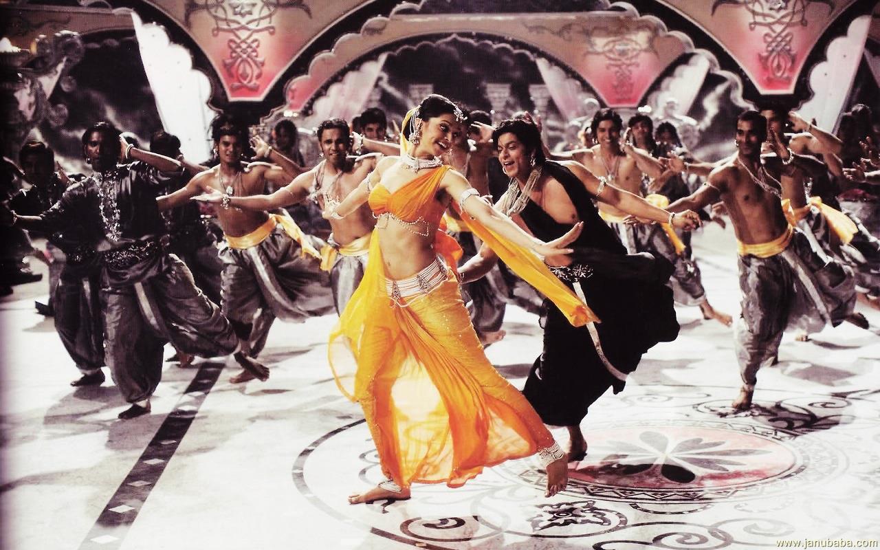 Shahrukh Khan with Deepika Padukone