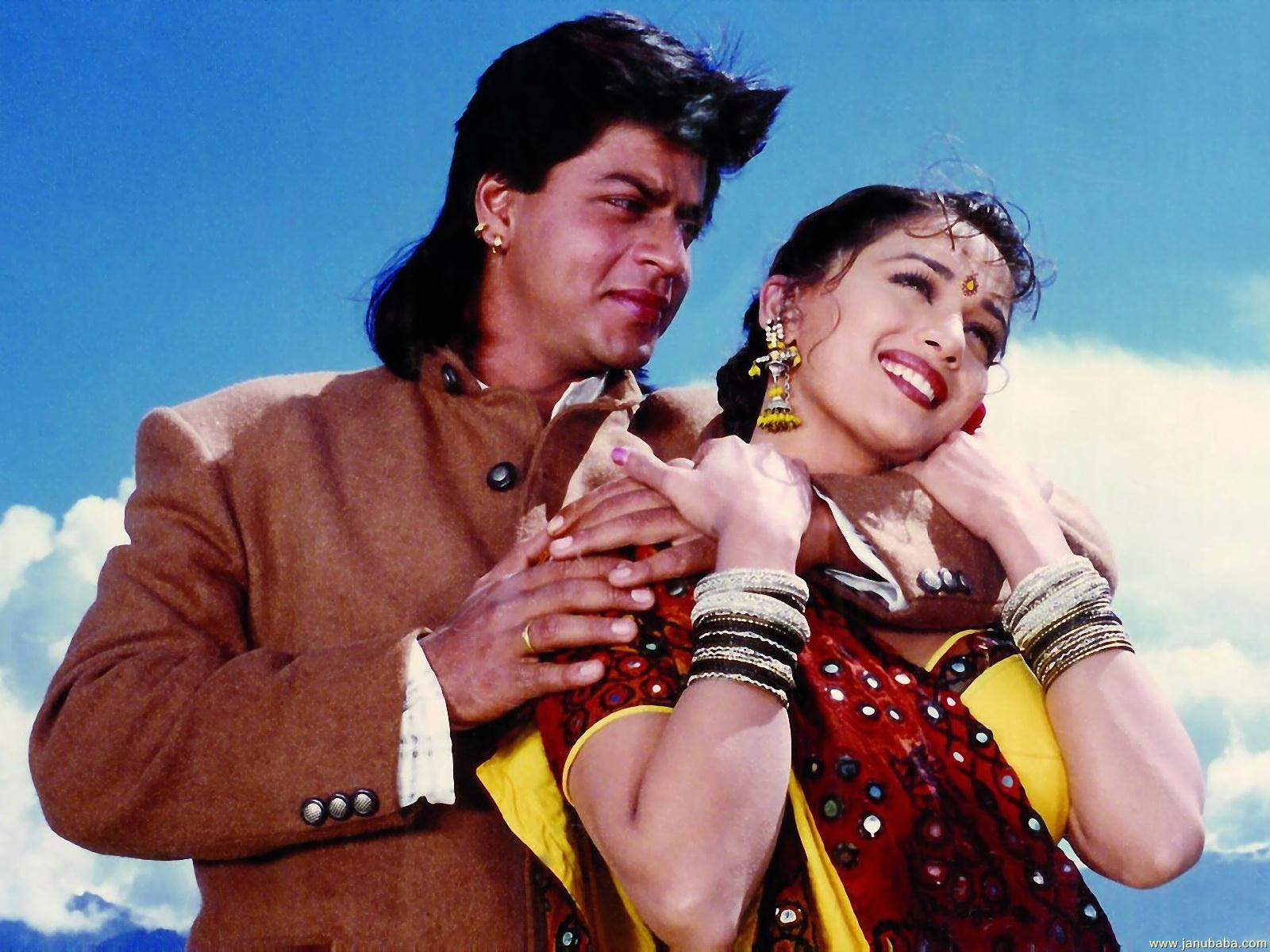  Madhuri Dixit & Shah Rukh Khan